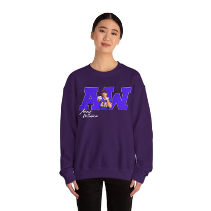 Amare Williams Big Initials Crewneck Sweatshirt