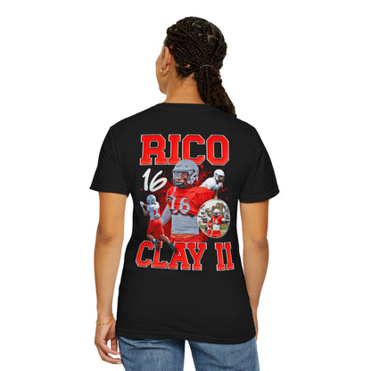 Rico Clay II Logo Front & Back Premium Tee