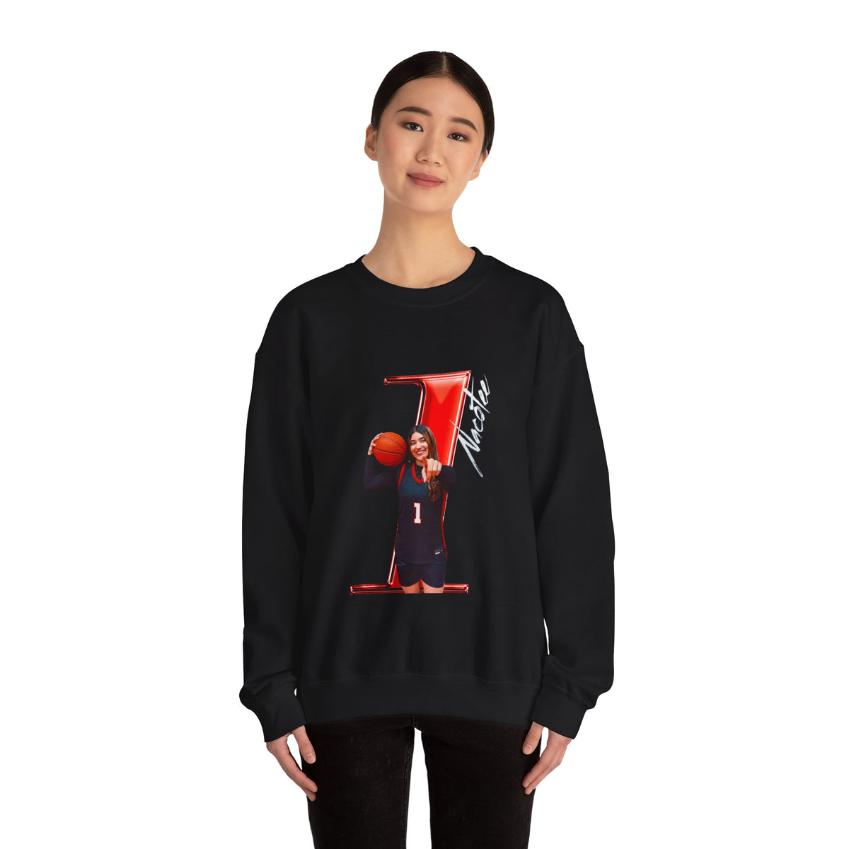 Keira Nacotee Player Icon Number Crewneck Sweatshirt
