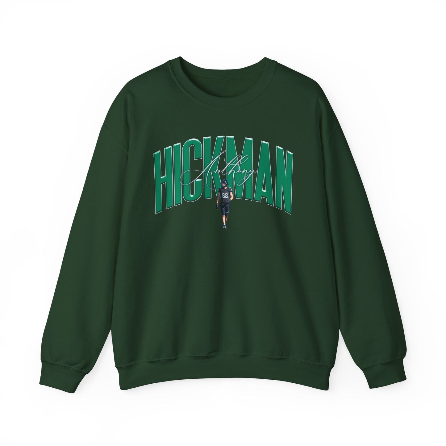 Anthony Hickman Big Last Name Crewneck Sweatshirt