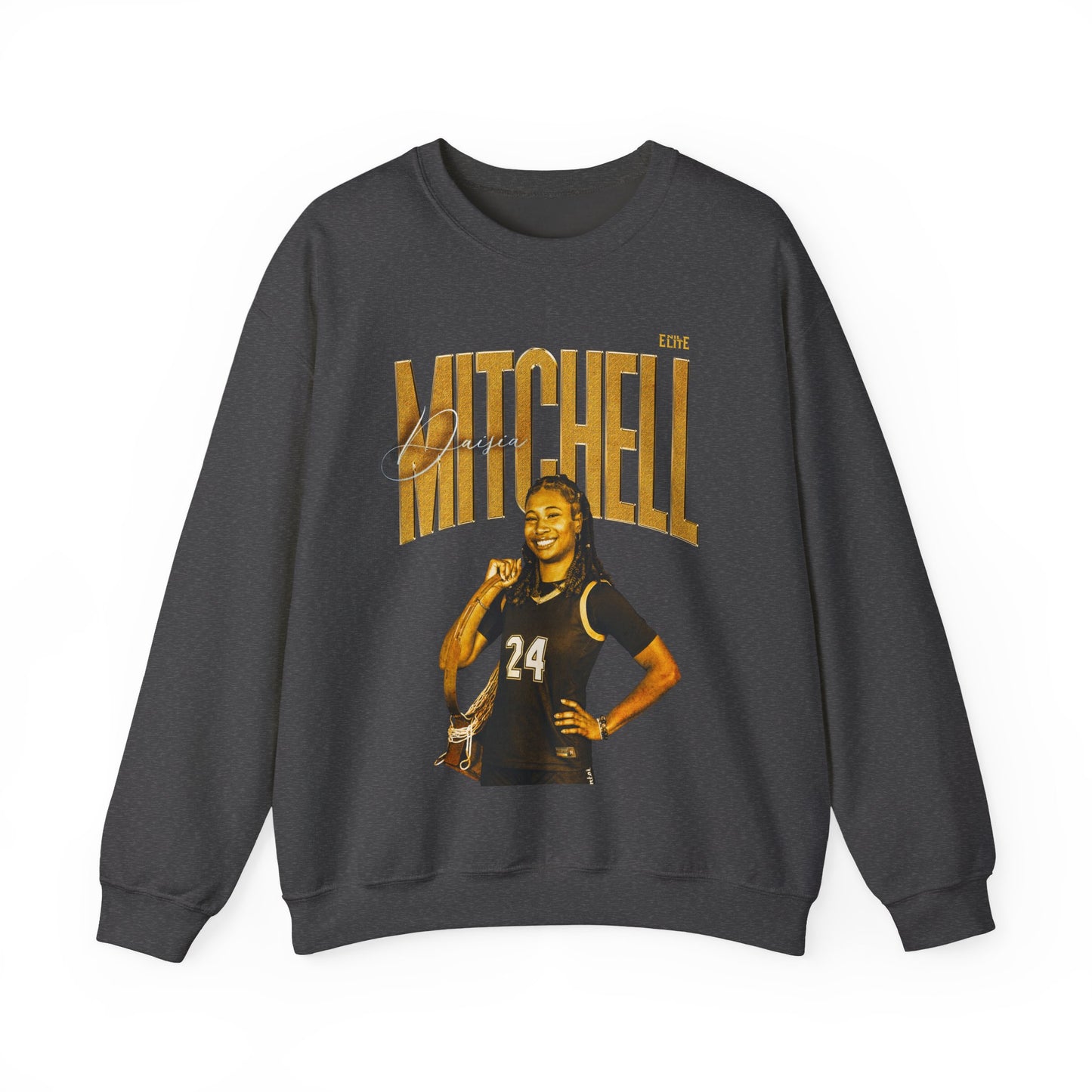 Daisia Mitchell Faded Glory Crewneck Sweatshirt