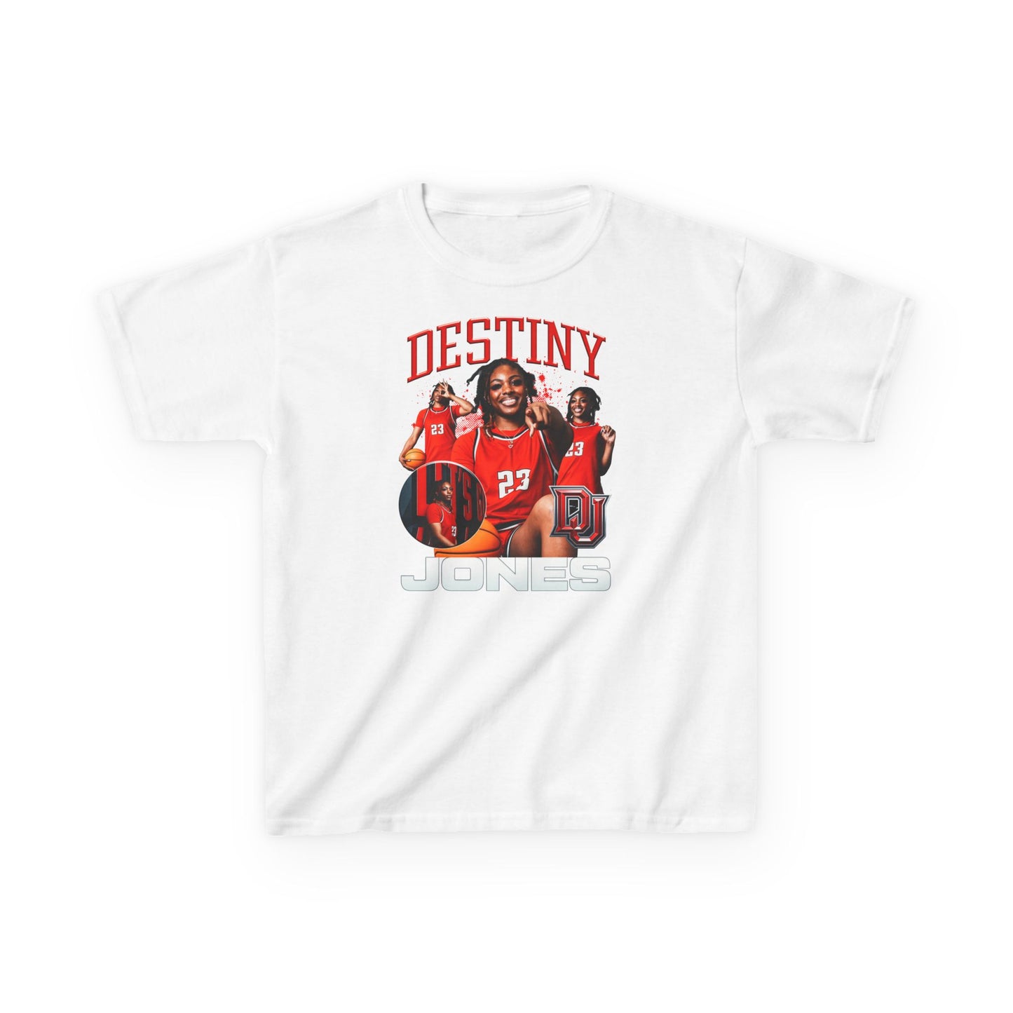 Destiny Jones First Name Highlight Kids Tee