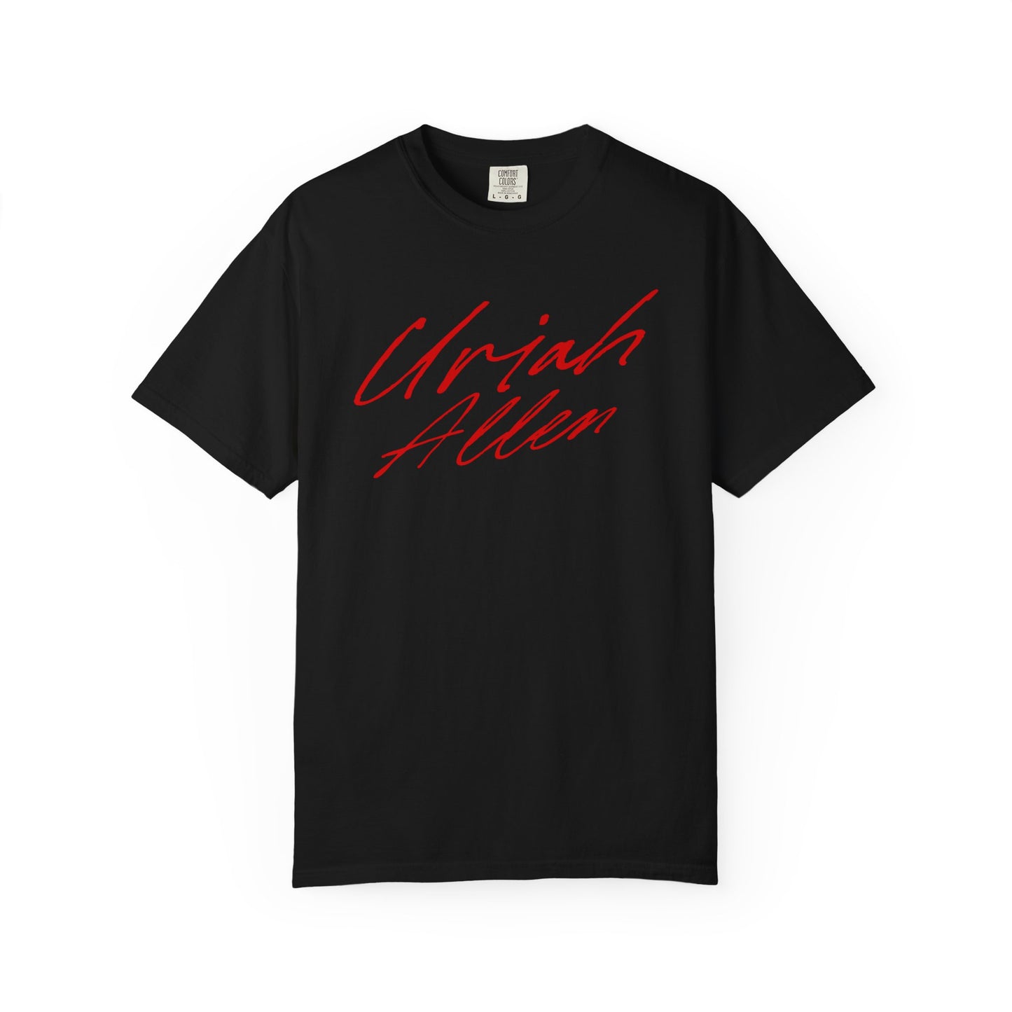 Uriah Allen Cursive Name & Number Premium Tee