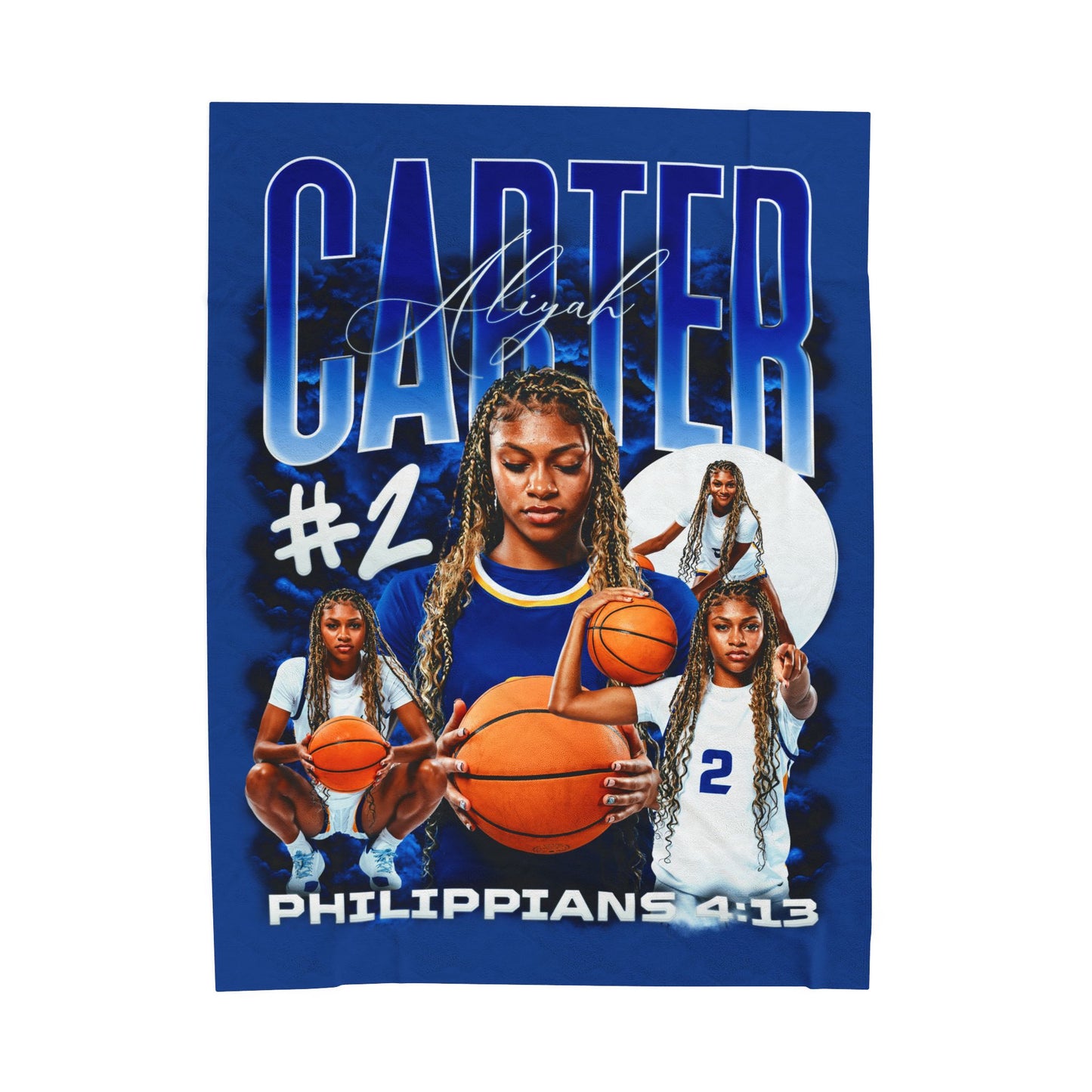 Aliyah Carter 60"-80" Plush Blanket