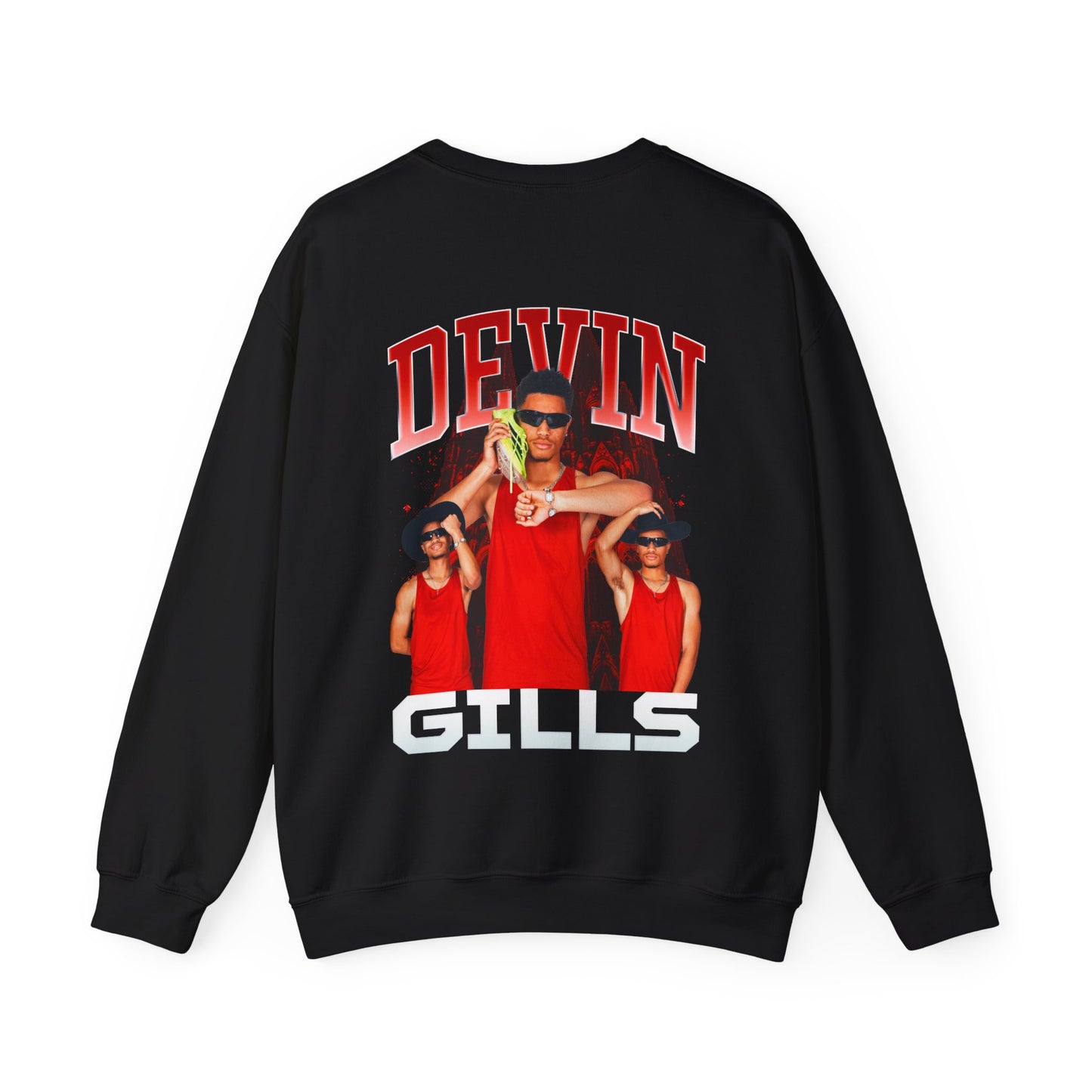 Devin Gills Logo Front & Back Crewneck