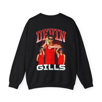 Devin Gills Logo Front & Back Crewneck