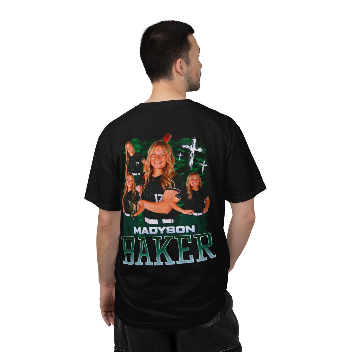 Madyson Baker Logo Front & Back Premium Tee