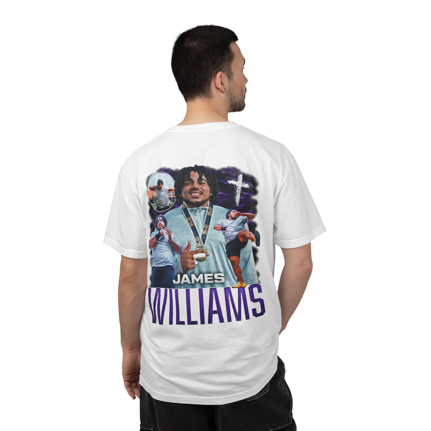 James Williams Logo Front & Back Premium Tee