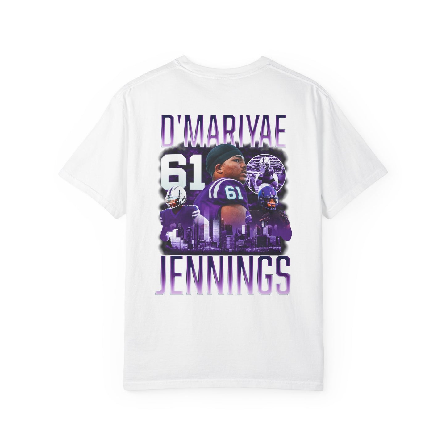 D'Mariyae Jennings Logo Front & Back Premium Tee