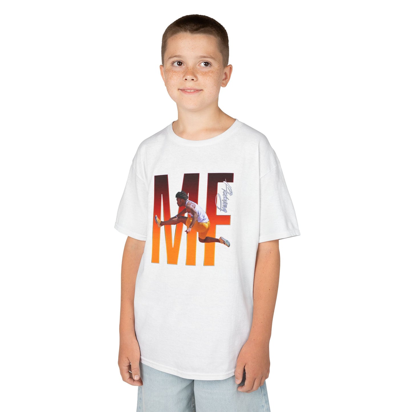 Makhii Fleming Player Icon Iniitials Kids Tee