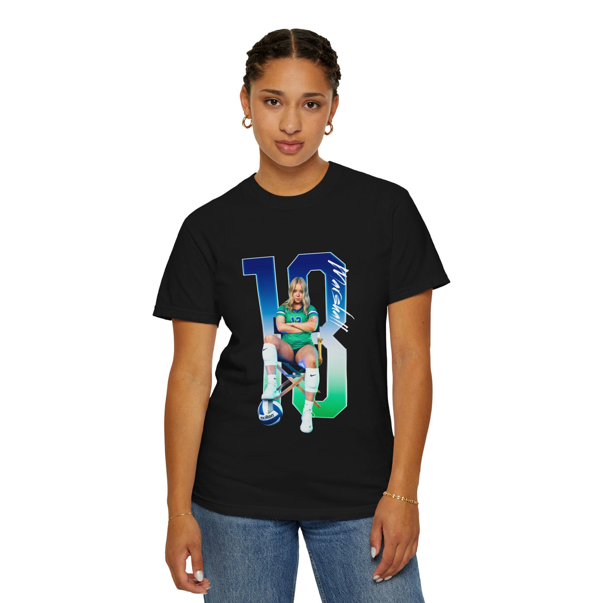 Gracyn Marshall Player Icon Number Premium Tee