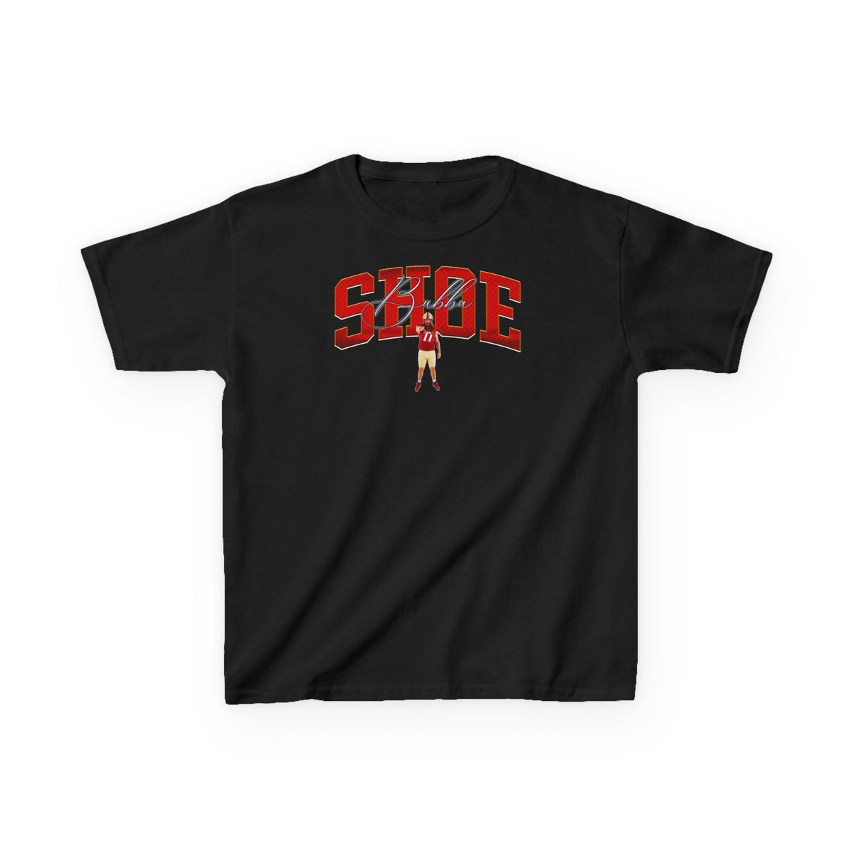 Bubba Shoe Curved Combo Colored Kids Tee
