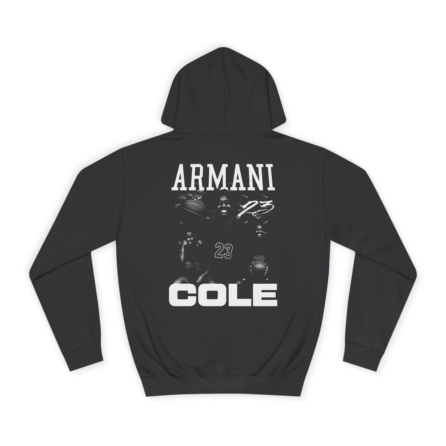 Armani Cole Vintage Blackout Premium Hoodie