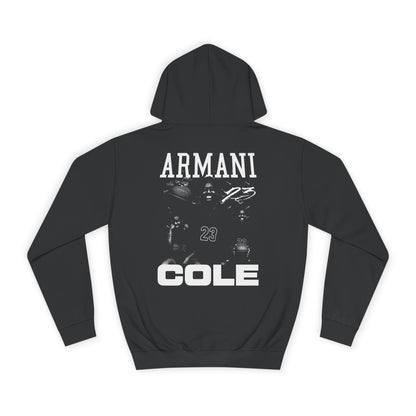 Armani Cole Vintage Blackout Premium Hoodie