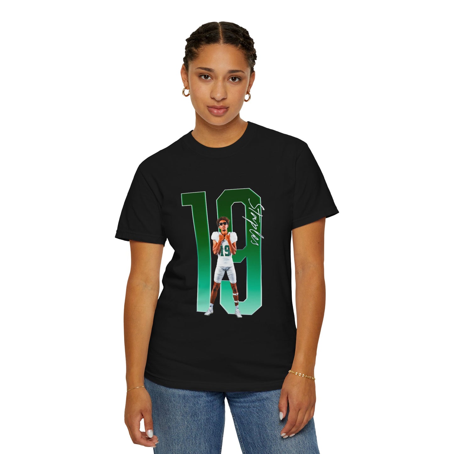 Berell Staples Player Icon Number Premium Tee