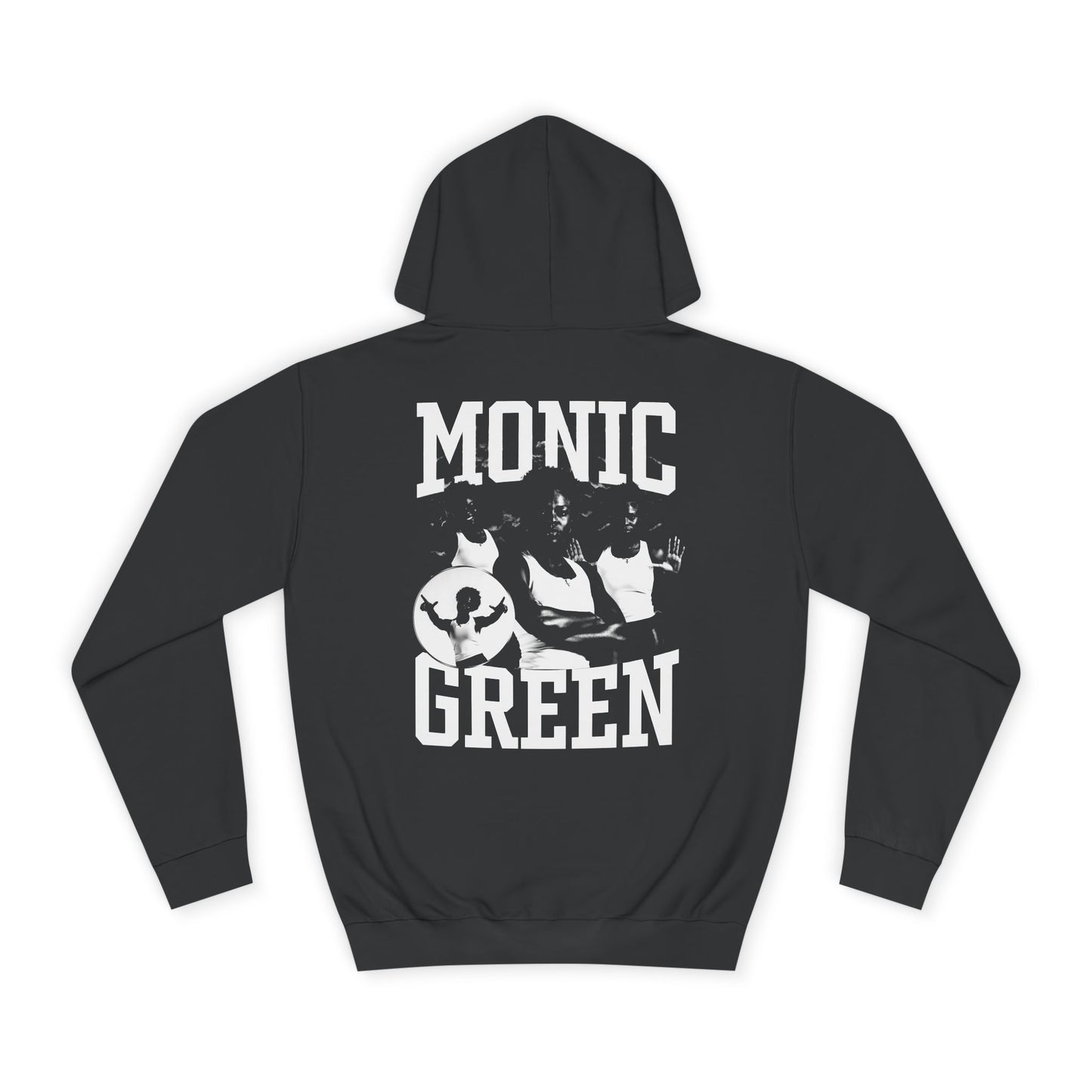 Monic Green Vintage Blackout Premium Hoodie