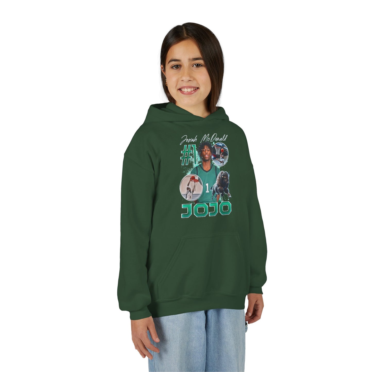 Josiah McDonald Lightning Storm Kids Hoodie