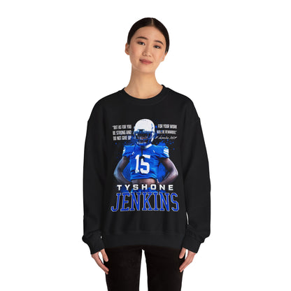 Tyshone Jenkins Featured Quote Crewneck Sweatshirt