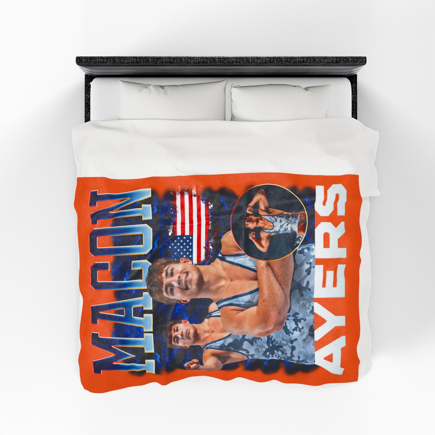 Macon Ayers 60"-80" Plush Blanket