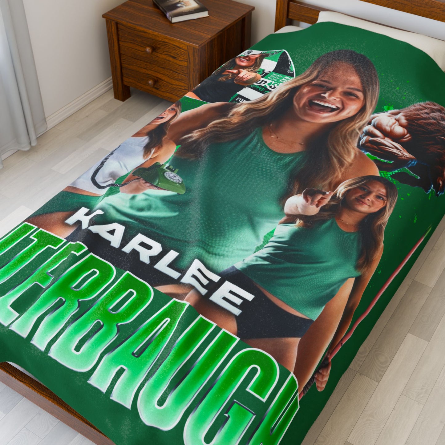 Karlee Buterbaugh 60"-80" Plush Blanket