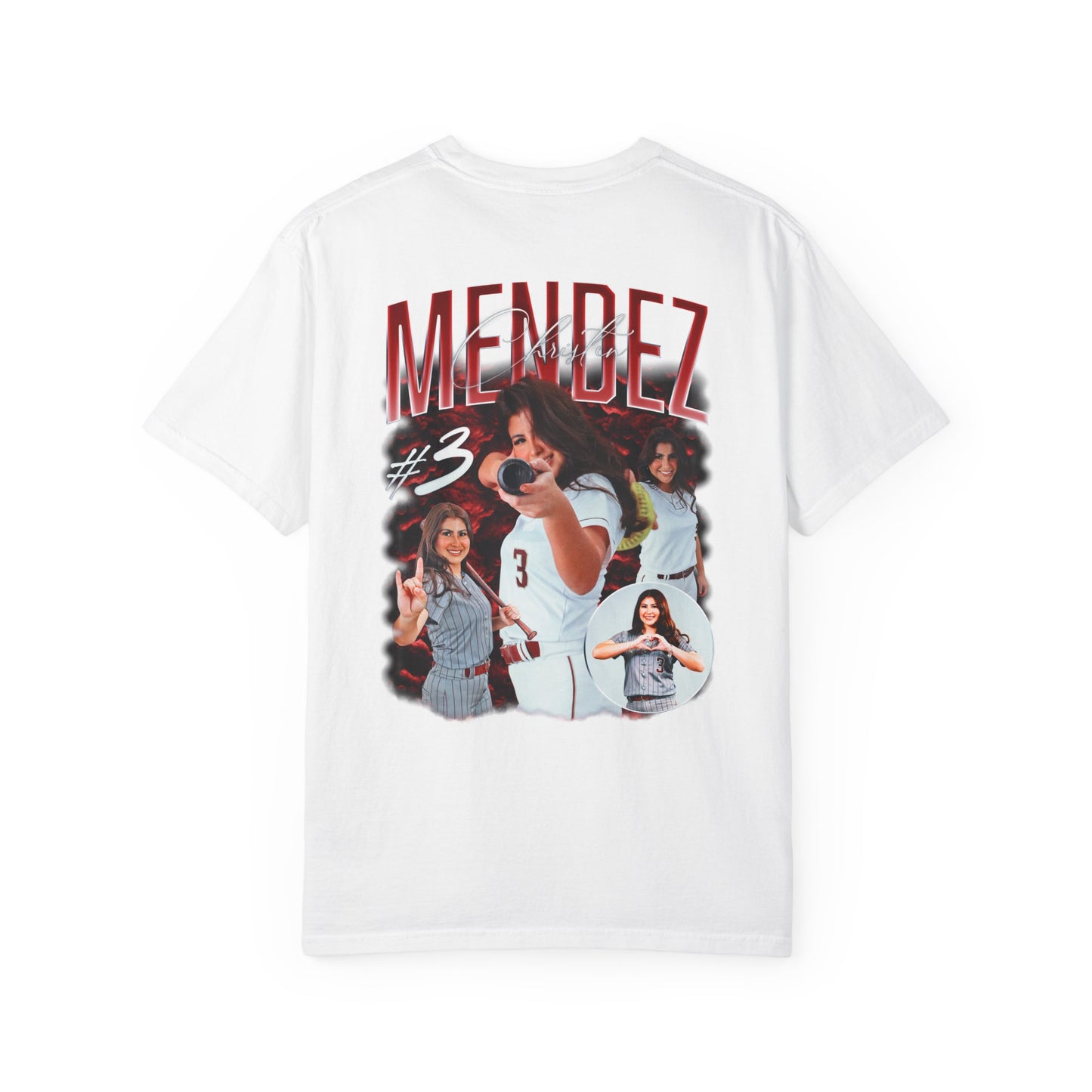 Christen Mendez Logo Front & Back Premium Tee