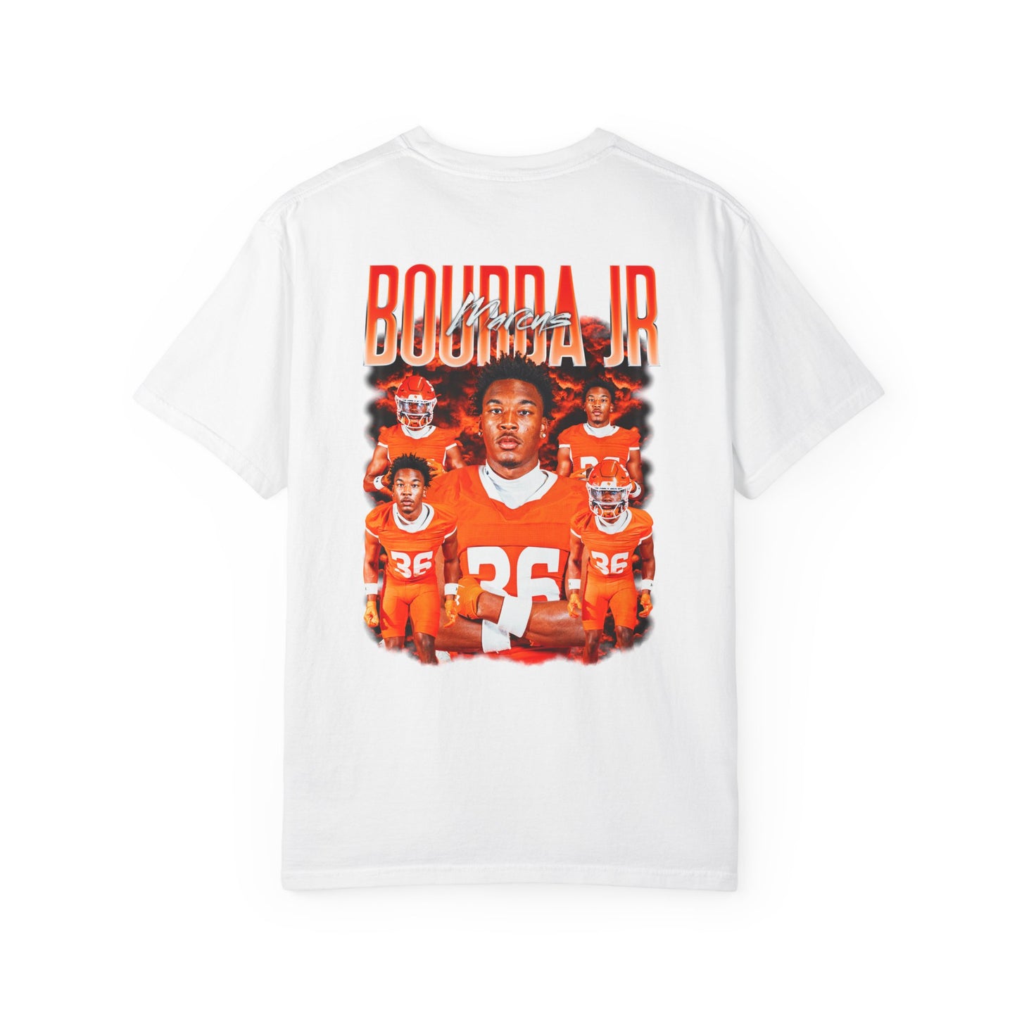 Marcus Bourda Jr. Logo Front & Back Premium Tee
