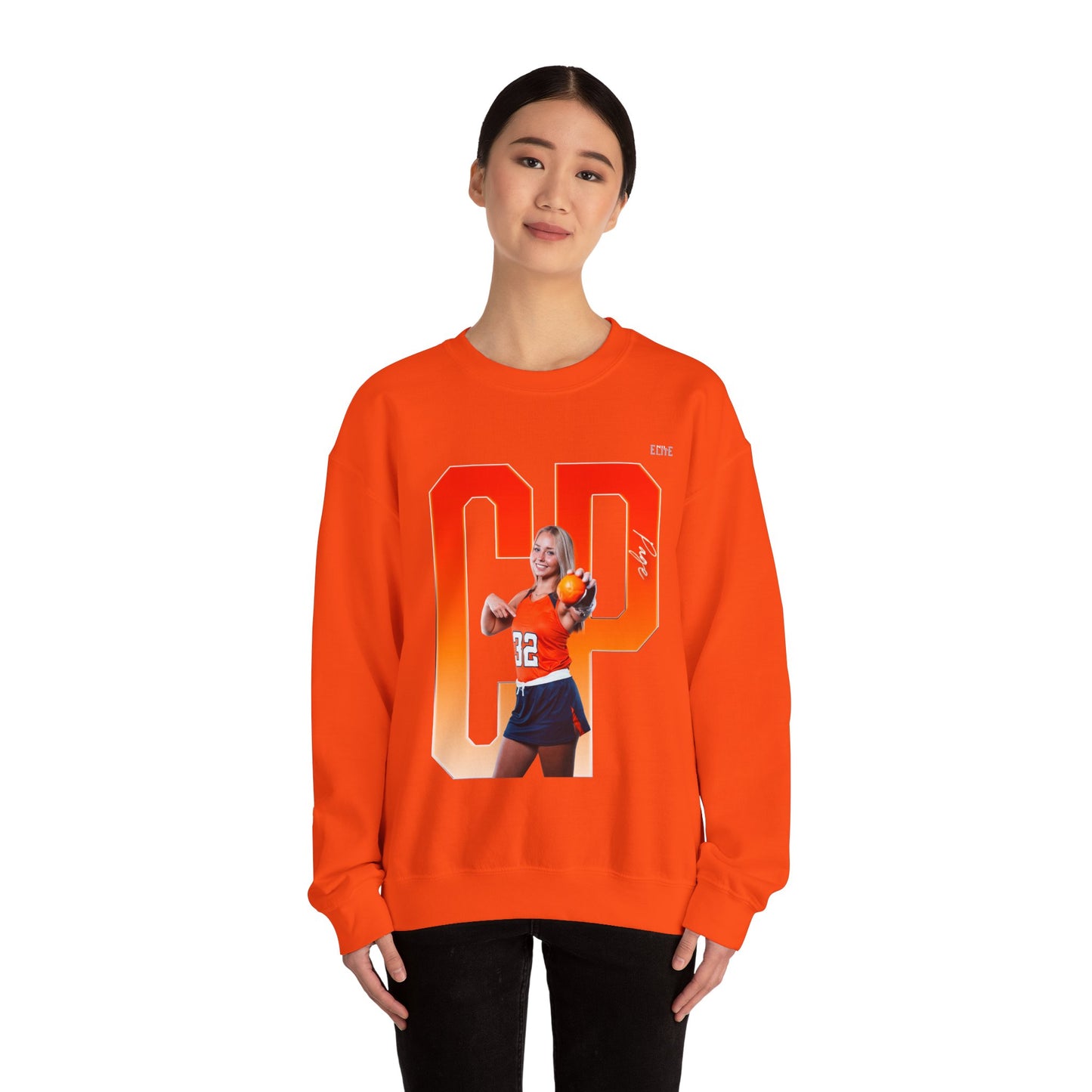 Chloe Page Player Icon Initials Crewneck Sweatshirt