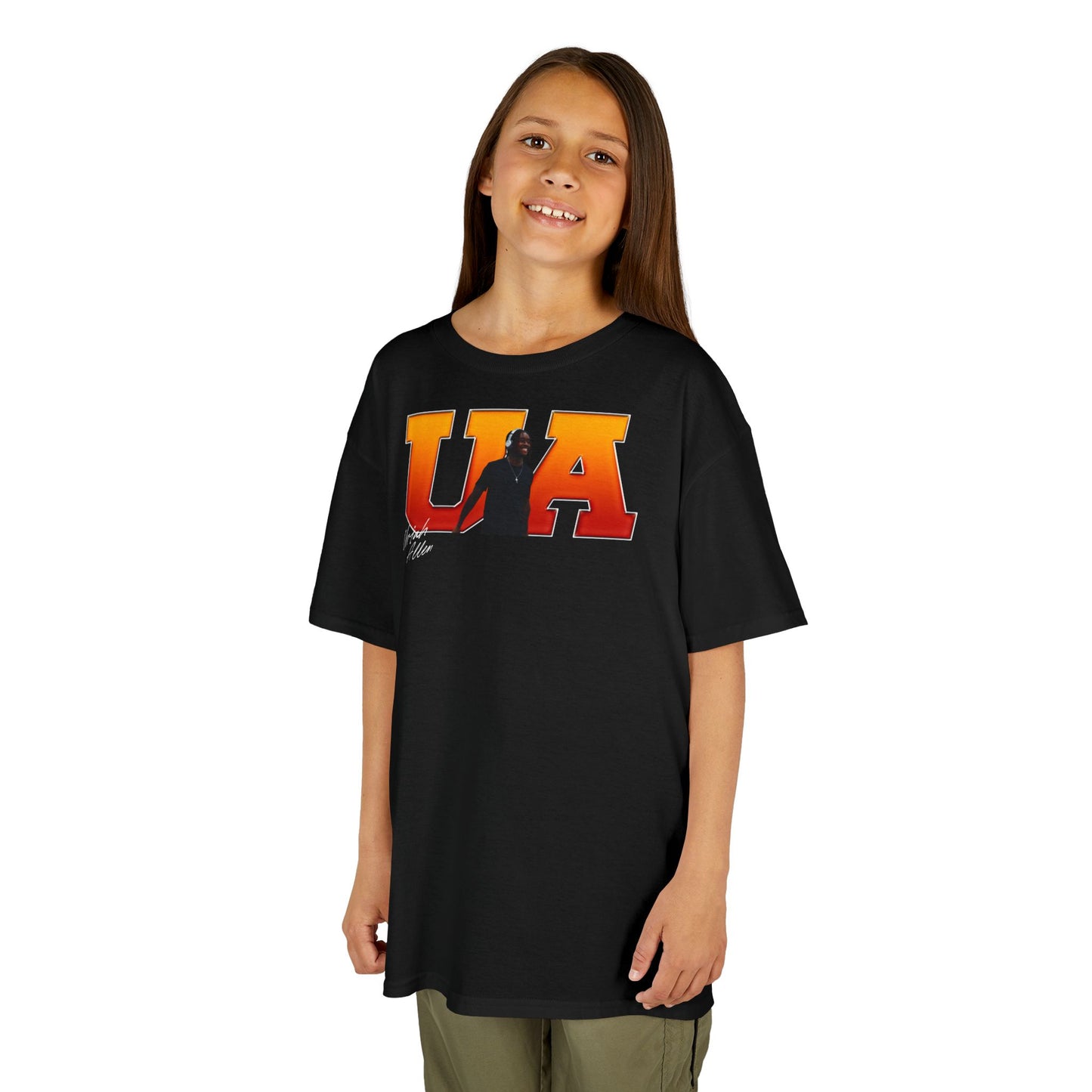 Uriah Allen Big Initials Colored Kids Tee