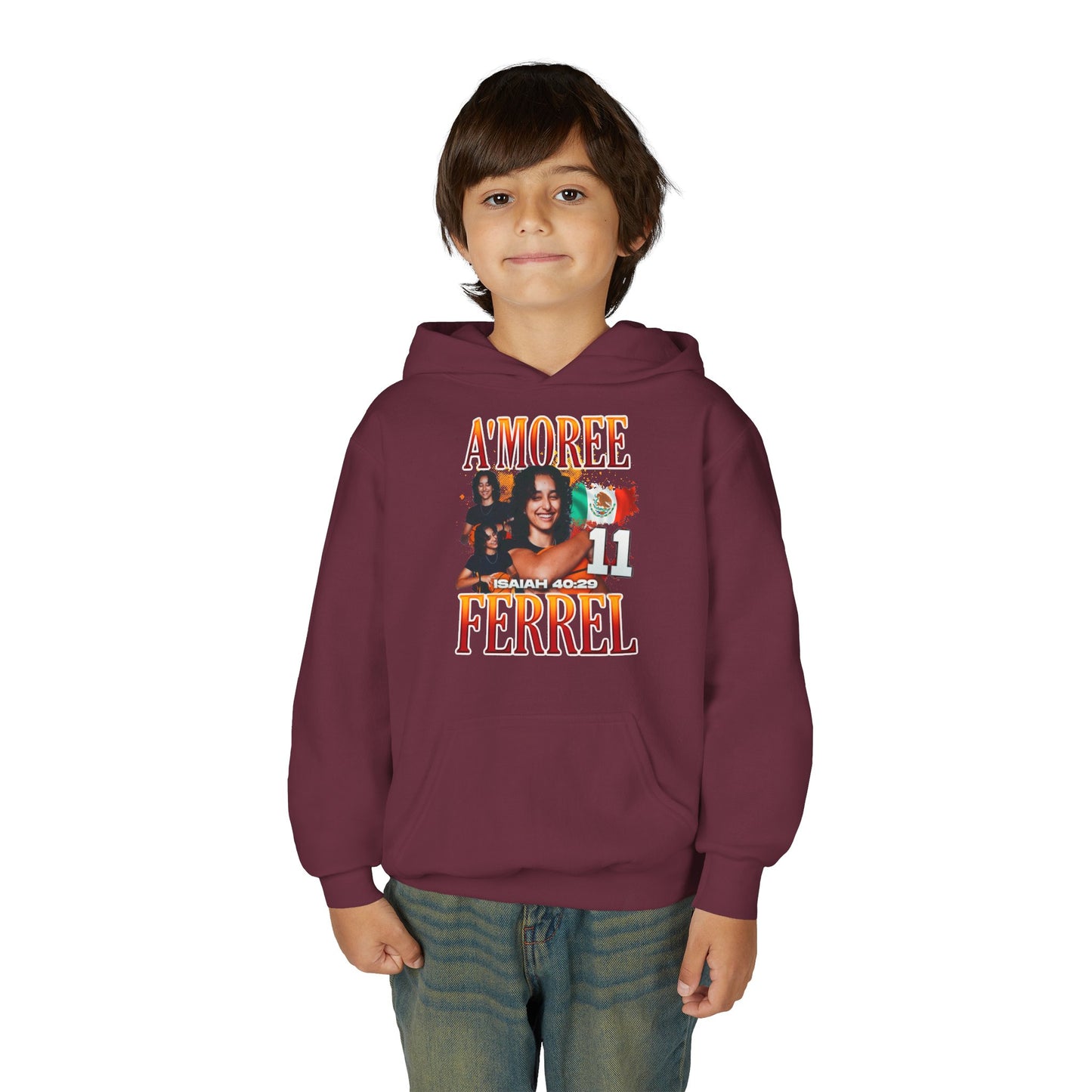 A'Moree Ferrel Kids Hoodie