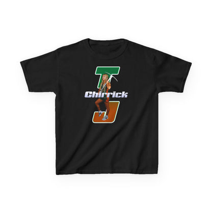 TJ Chirrick Retro Initials Kids Tee