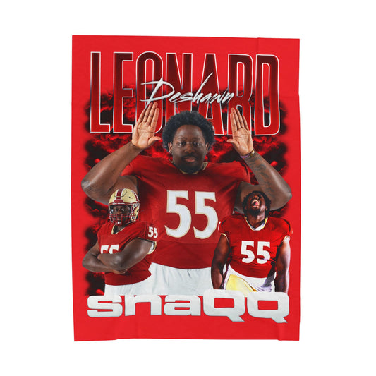 Deshawn Leonard 60"-80" Plush Blanket