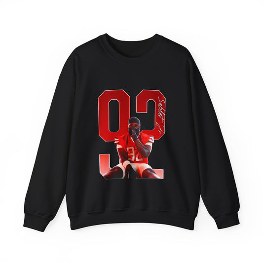 Broderick Sublet Jr. Player Icon Number Crewneck Sweatshirt