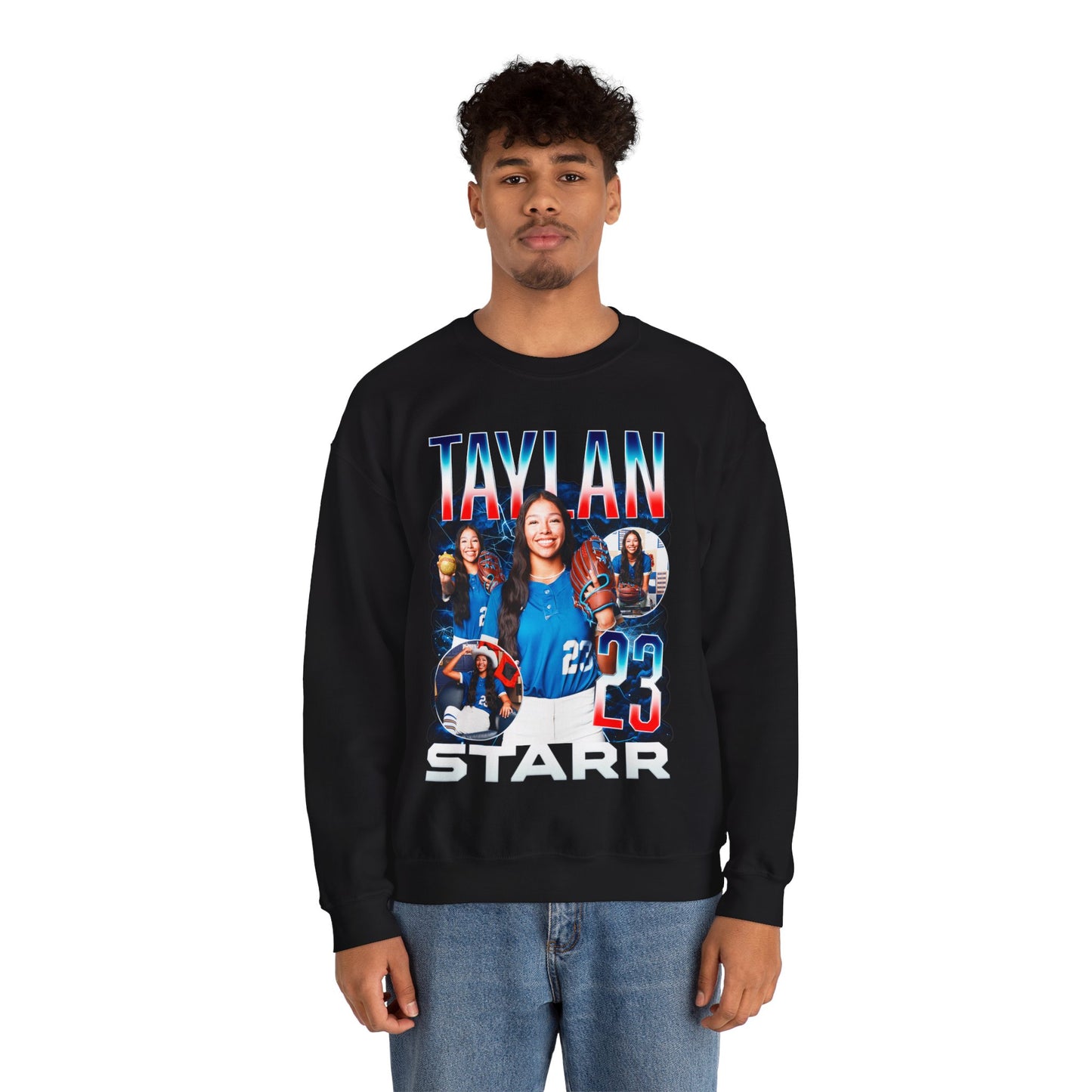 Taylan Starr Lightning Storm Crewneck Sweatshirt