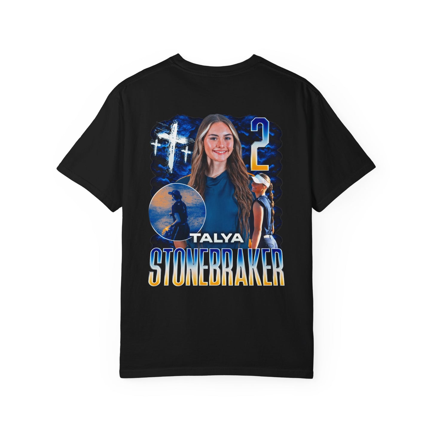 Talya Stonebreaker Logo Front & Back Premium Tee