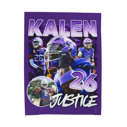 Kalen Justice 60"-80" Plush Blanket