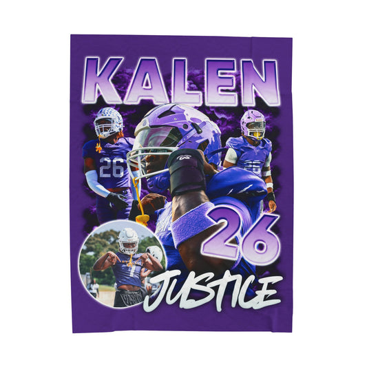 Kalen Justice 60"-80" Plush Blanket