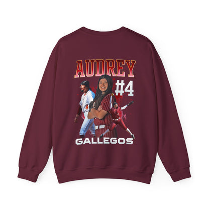 Audrey Gallegos Logo Front & Back Crewneck