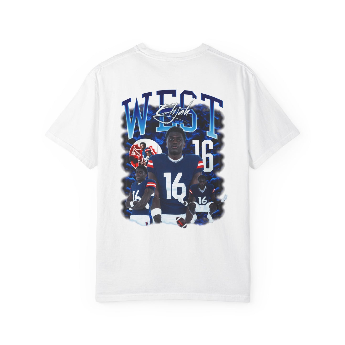 Elijah West Logo Front & Back Premium Tee