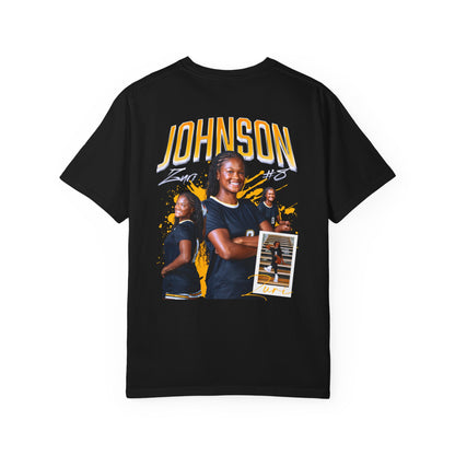 Zuri Johnson Logo Front & Back Premium Tee