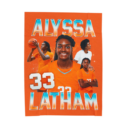 Alyssa Latham 60"-80" Plush Blanket