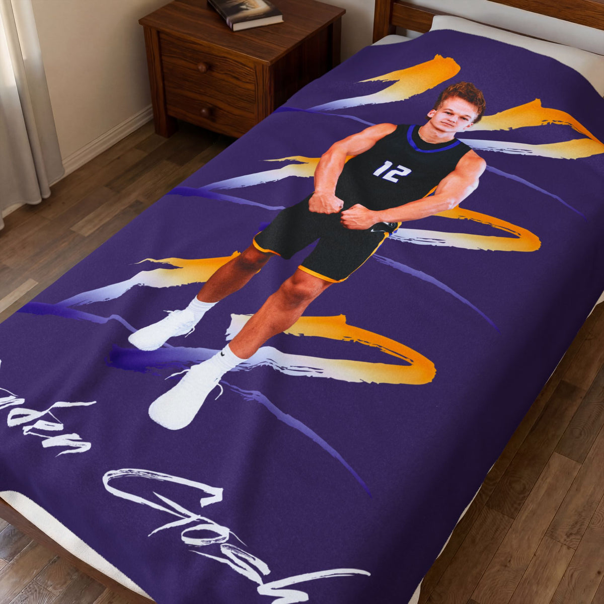 Ganden Gosh 60"-80" Plush Blanket