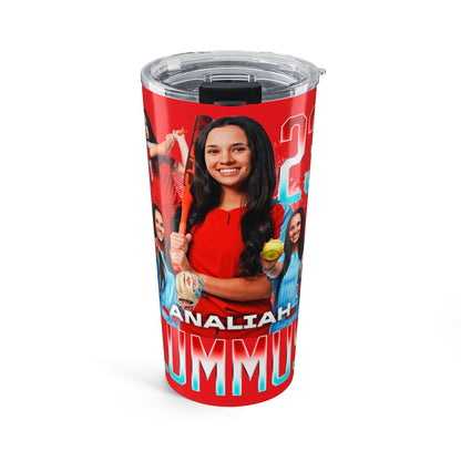 Analiah Lummus Name & Number Ombre 20oz Tumbler