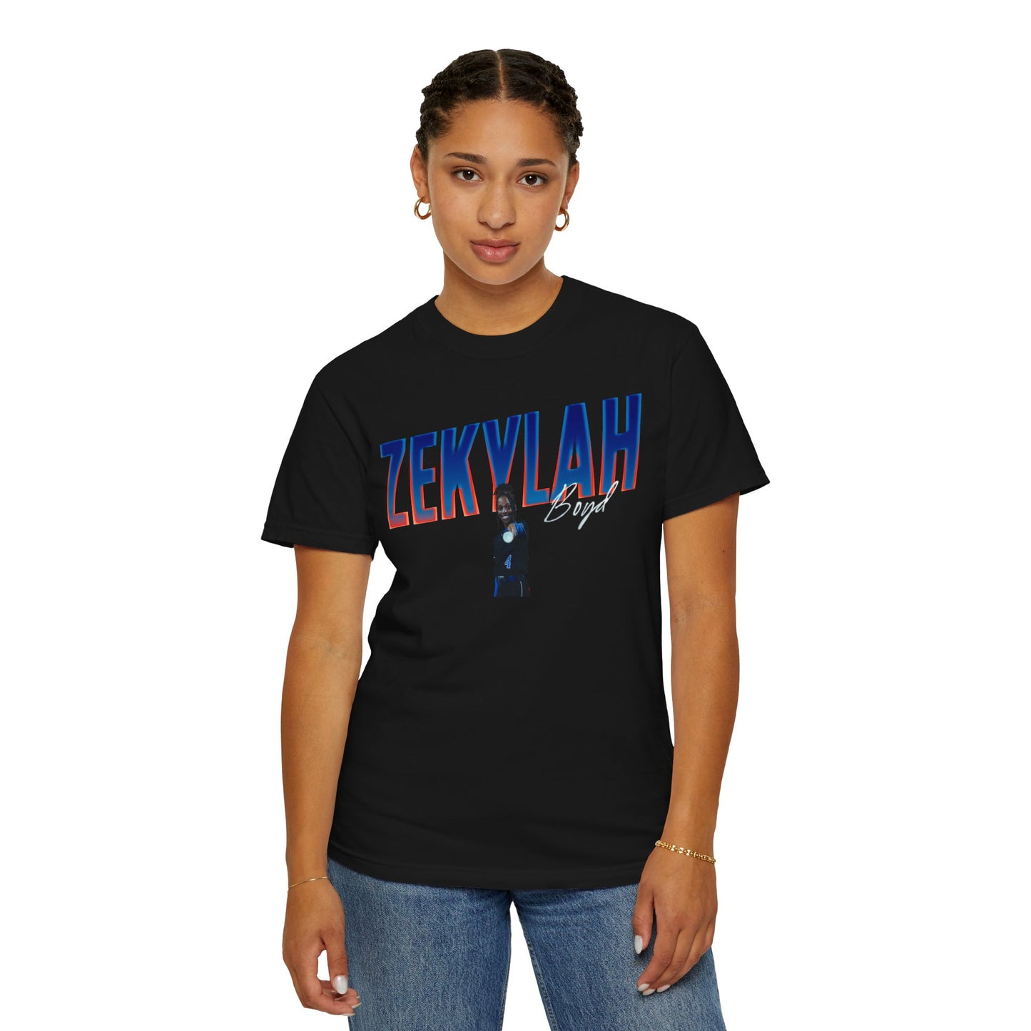 Zekylah Boyd Cursive Combo Premium Tee