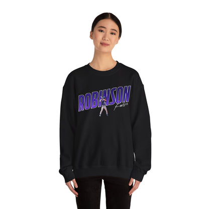 Kacin Robinson Cursive Combo Crewneck Sweatshirt