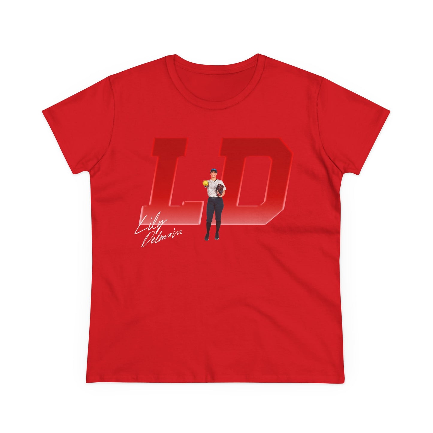 Lily Delmain Big Initials Women's Tee