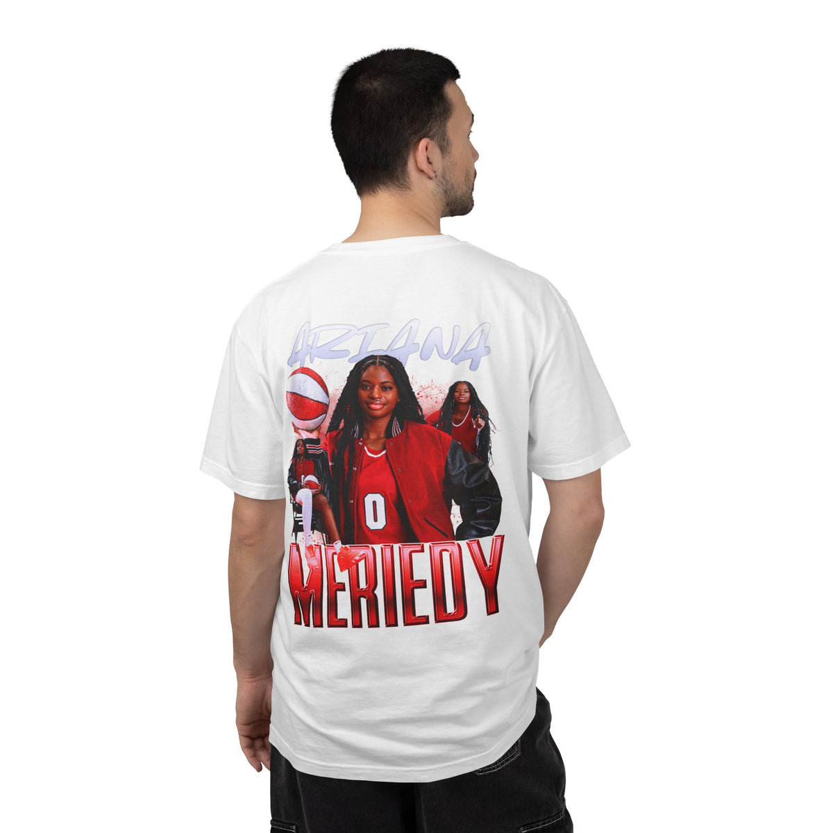 Ariana Meriedy Logo Front & Back Premium Tee