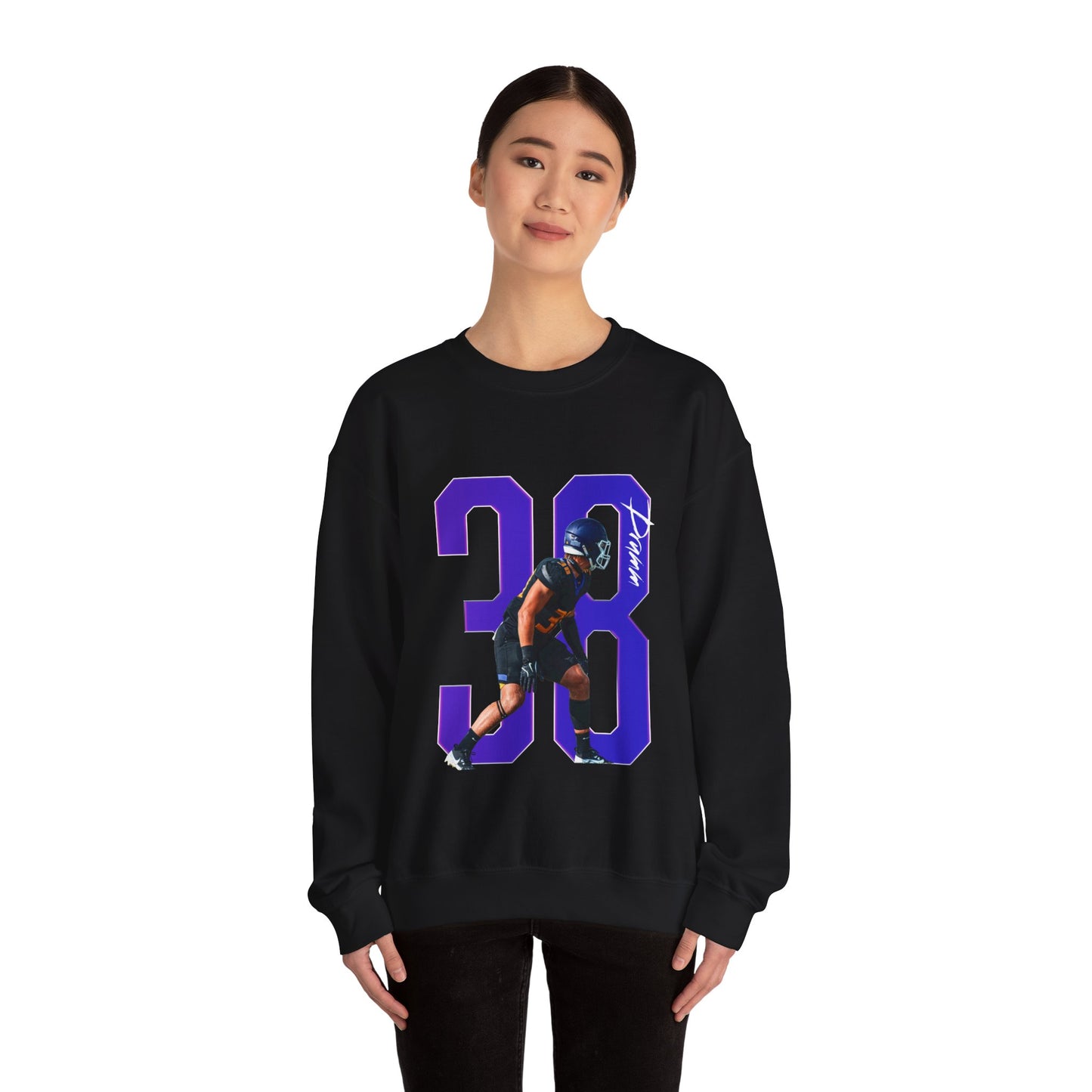 Nathan Drumm Player Icon Number Crewneck Sweatshirt