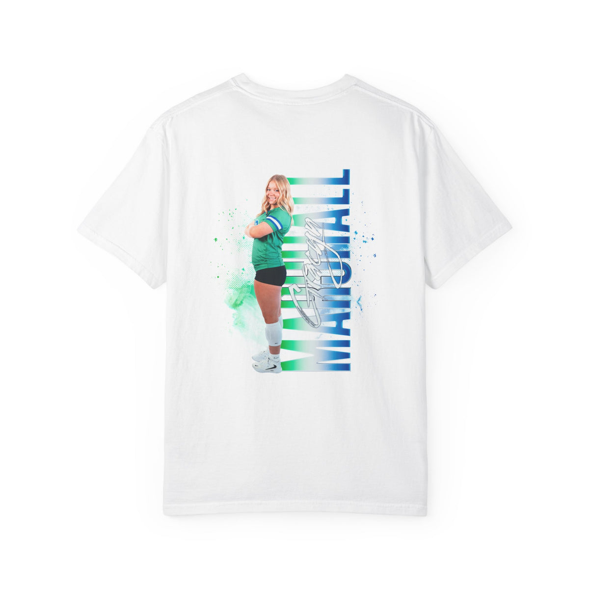 Gracyn Marshall Logo Front & Back Premium Tee