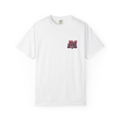 Angeline Montoya Logo Front & Back Premium Tee