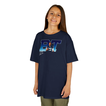 Brady Tillman Big Initials Colored Kids Tee